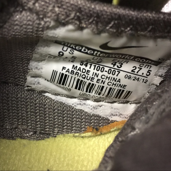 Nike Lebron X Yellow Diamond 541100 007 Size 9.5 - Picture 8 of 8